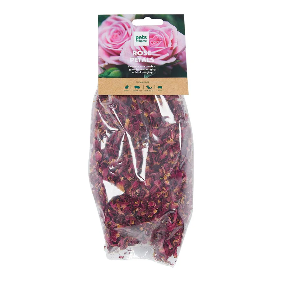 Superior Pets at Home Small Pets Rose Petals Treats 50g Outstanding