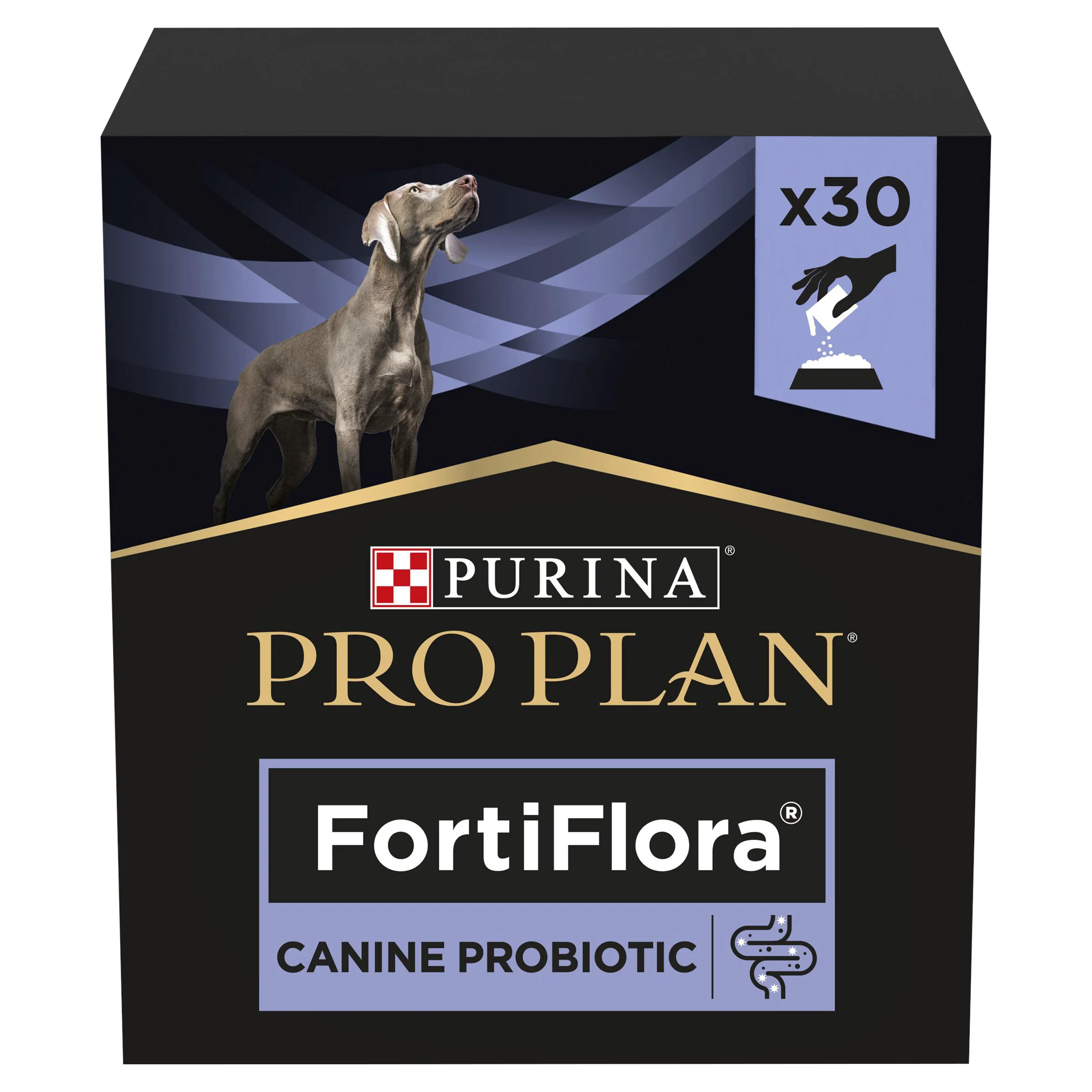 Green Pro Plan Vet Diet FortiFlora Dog Probiotic Sachet 30x1g Exclusive