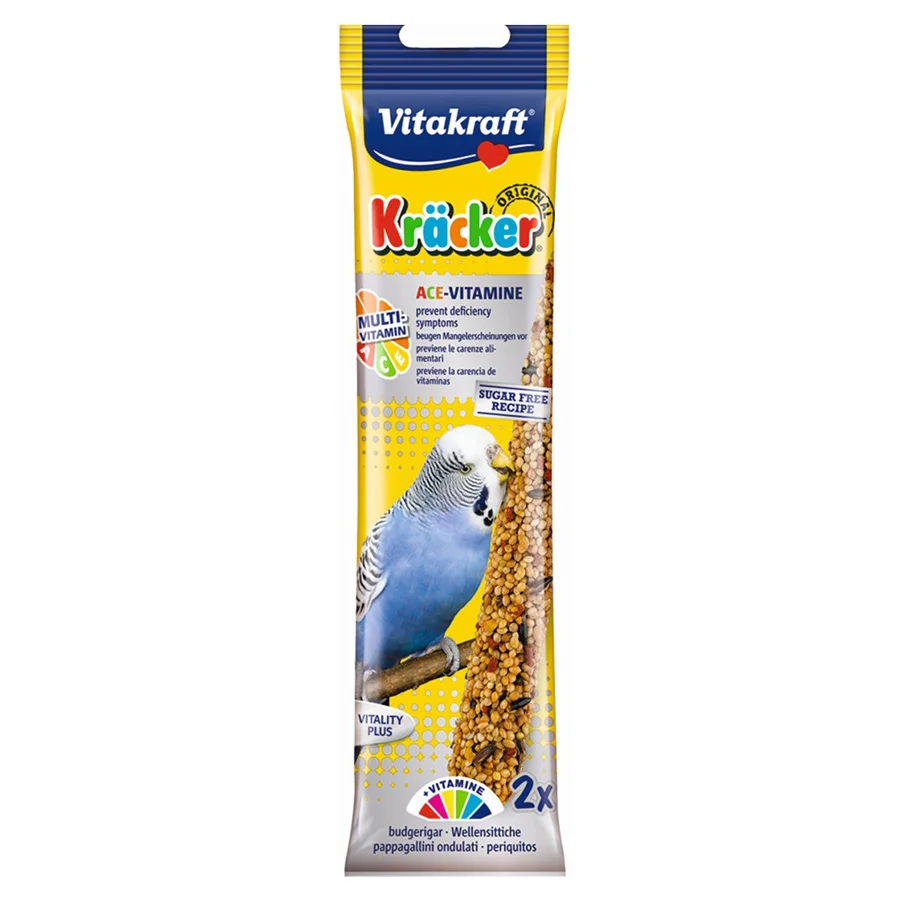 Efficient Vitakraft Multi-Vitamin Kracker Budgie Treat x2 30g Luxury