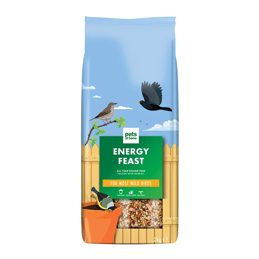 Contemporary Pets at Home High Energy Seed Feast Wild Bird Food Functional