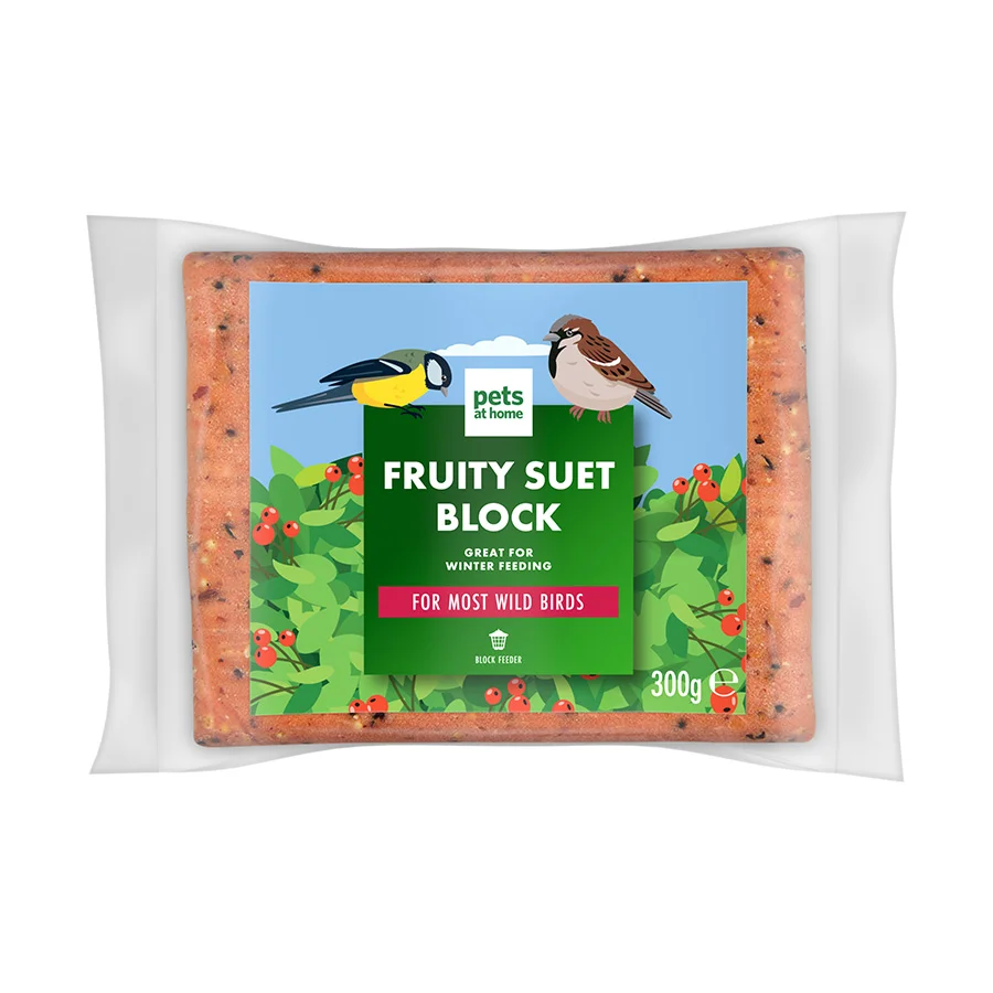 Outstanding Pets at Home Wild Bird Suet Block 300g Quality