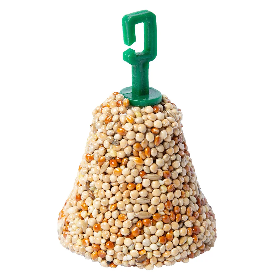 Functional Johnsons Budgie Seed Bells for Budgies， Cockatiels Parakeets 34g Refined