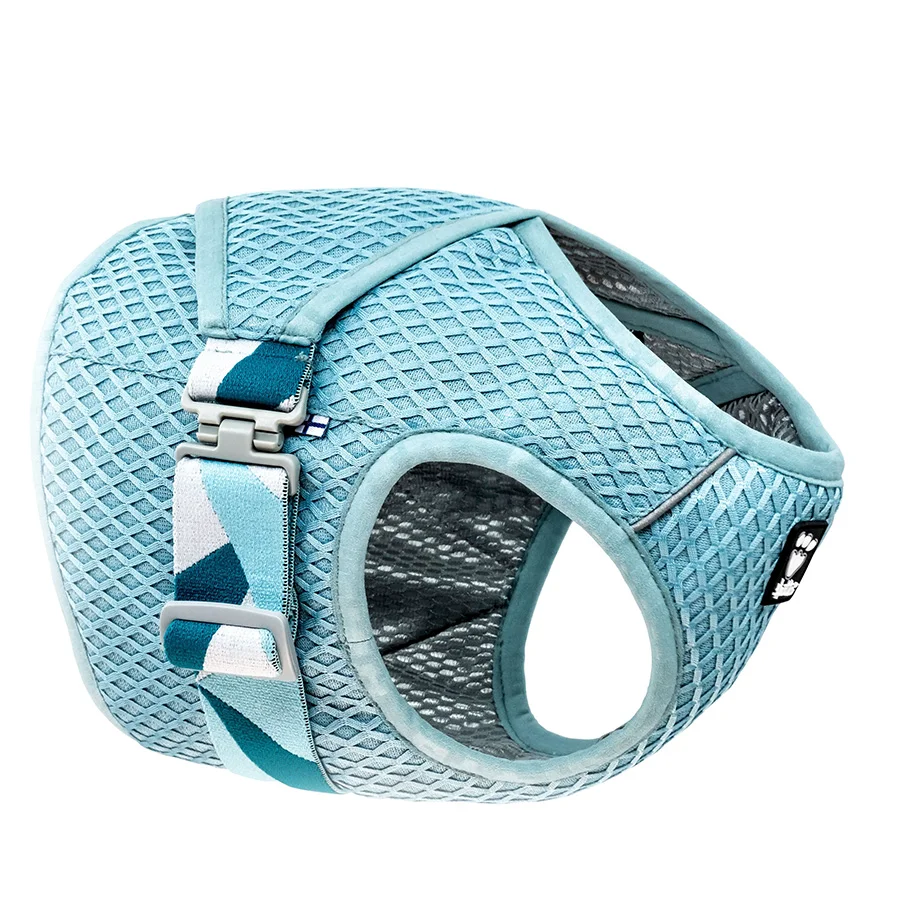 Environmentally Friendly Hurtta Cooling Dog Wrap Aquamarine World-Class