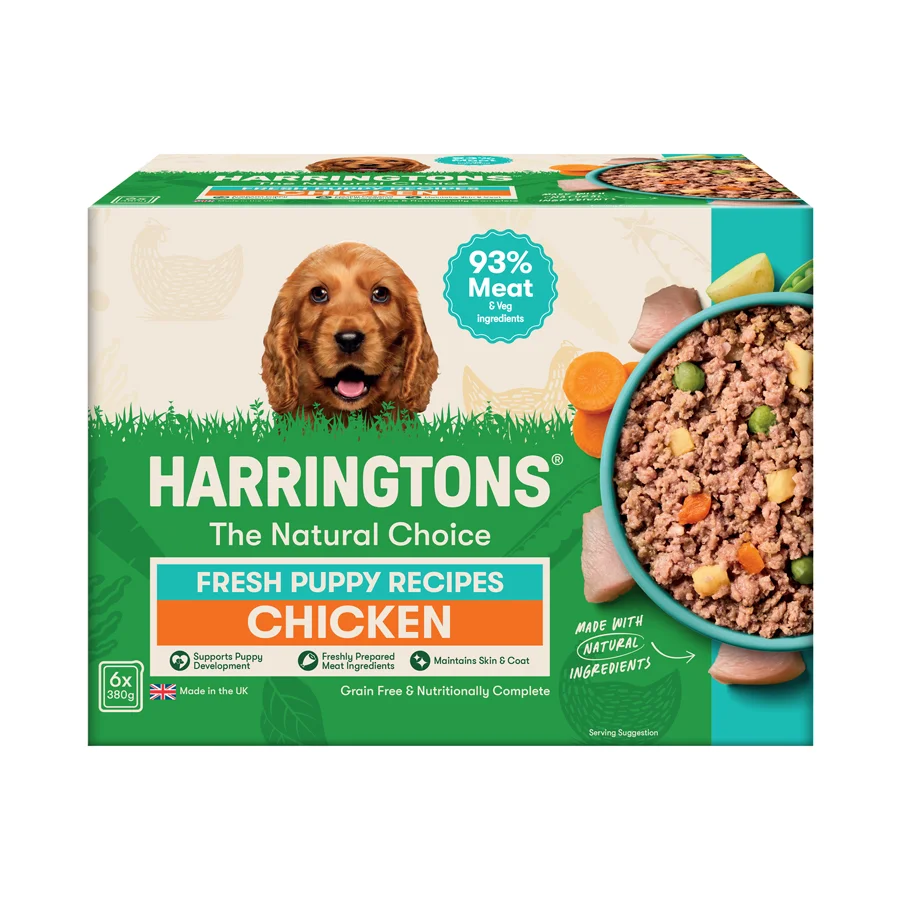 Artisan Harringtons GF Complete Wet Puppy Food 6x380g Pure