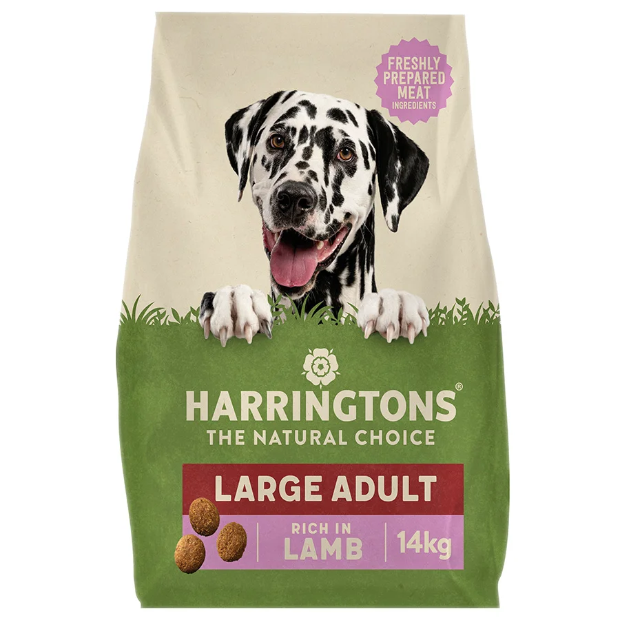 Easy-to-Use Harringtons Complete Large Breed Adult Dry Dog Food Lamb Rice 14kg Exceptional
