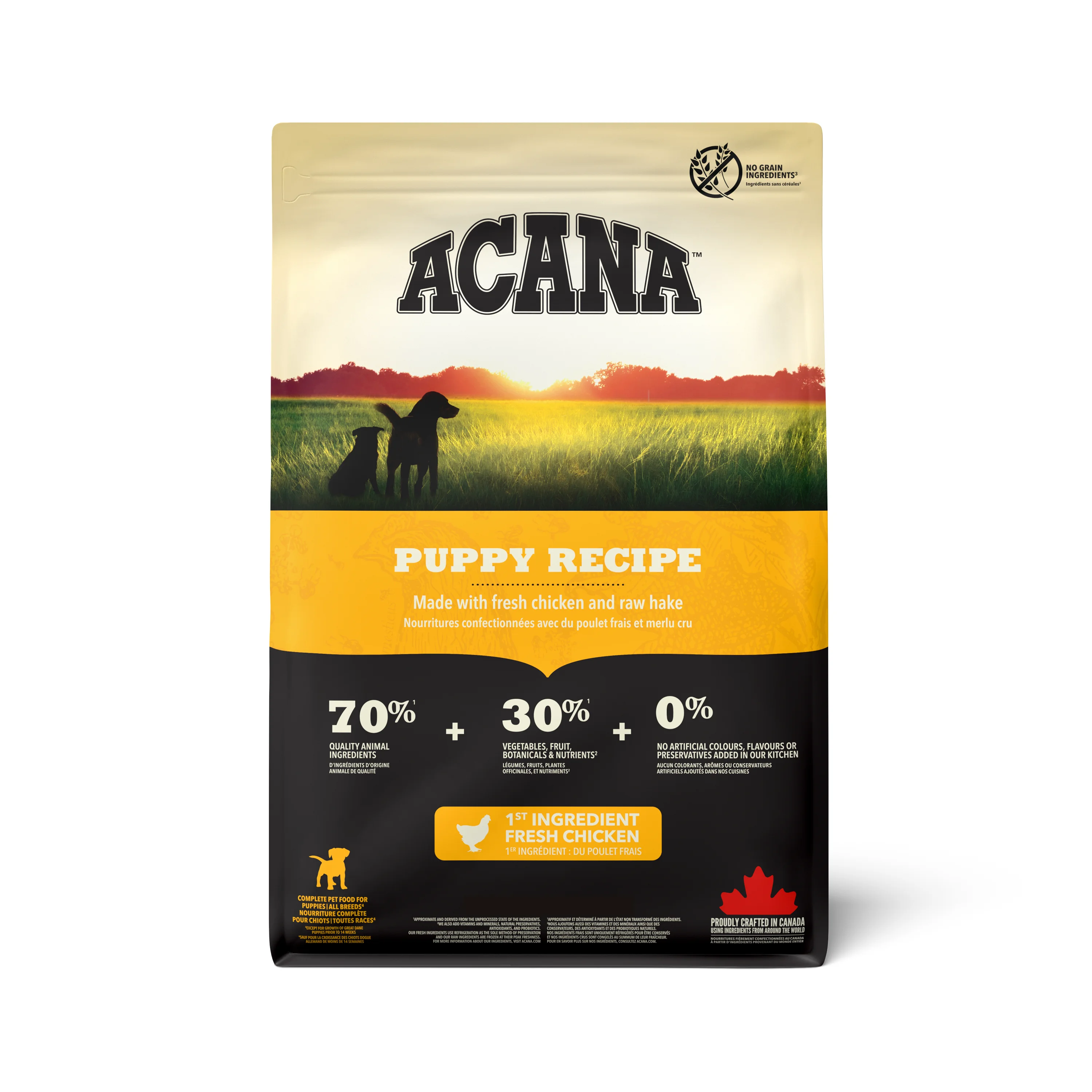 Outstanding ACANA Puppy Dry Food with Chicken Turkey Fish Organic