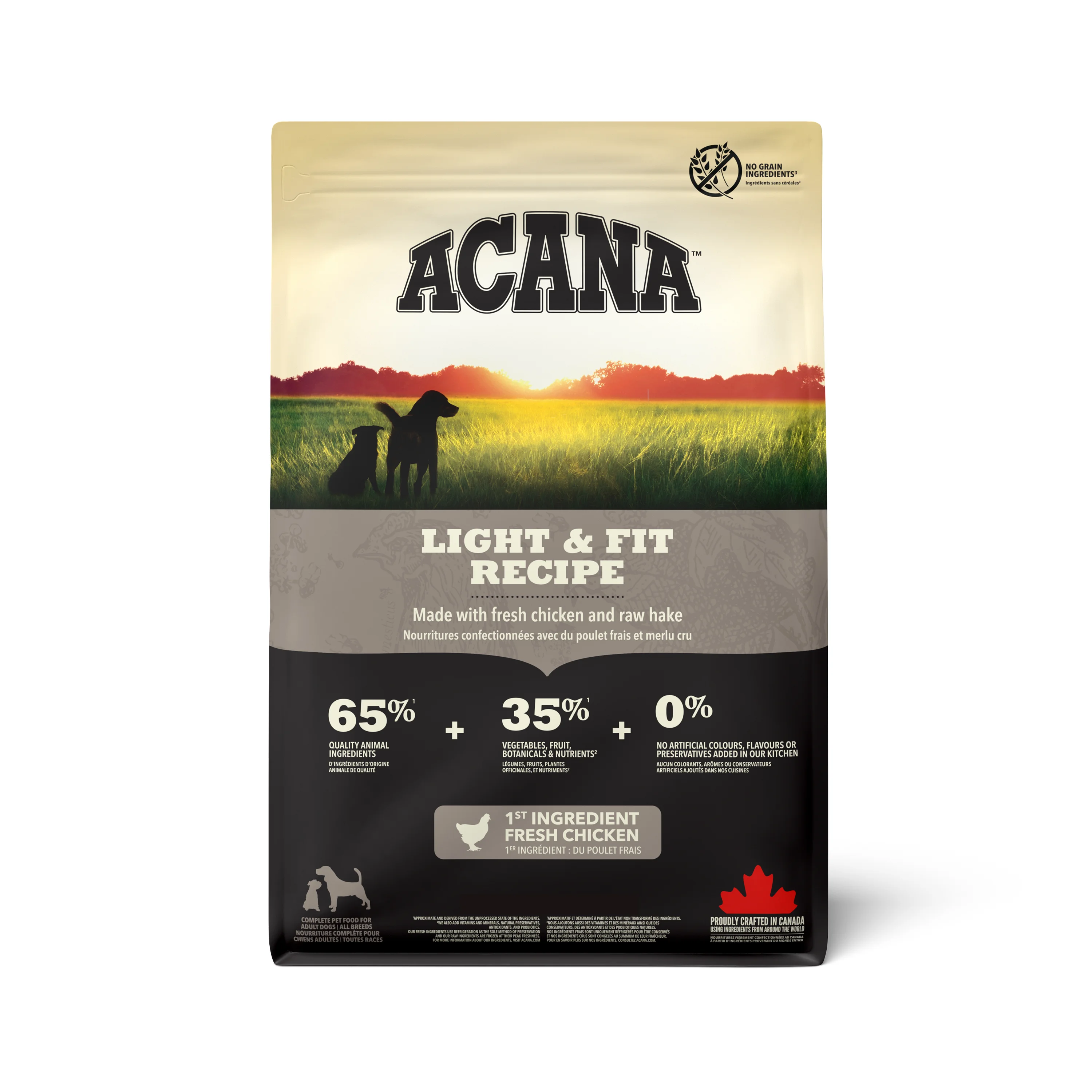 Outstanding ACANA Light Fit Adult Dry Dog Food with Chicken Turkey Fish Optimized