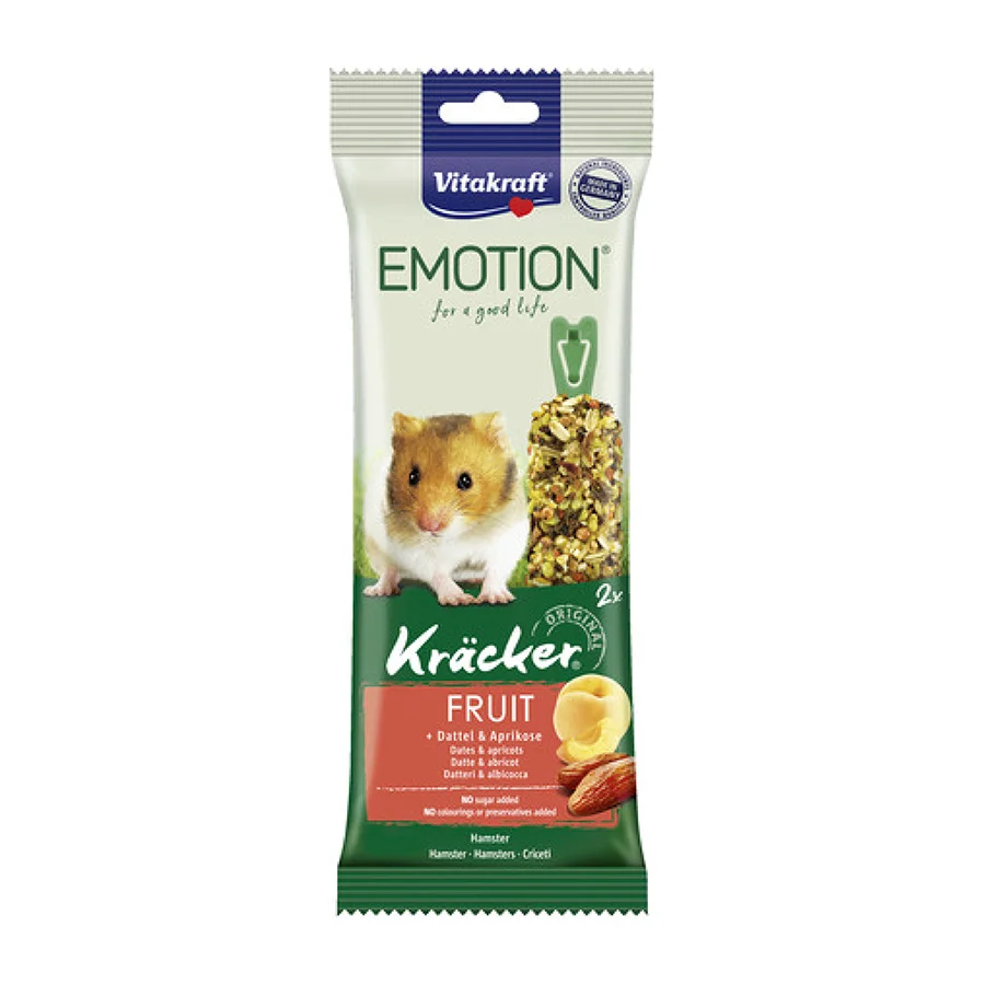 Luxury Vitakraft Kracker Sticks Hamster Treat Fruit x2 66g High-Performance