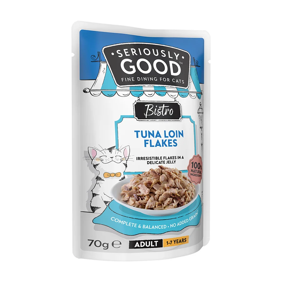 Excellent Seriously Good Adult Cat Wet Food Tuna In Jelly 70g Advanced