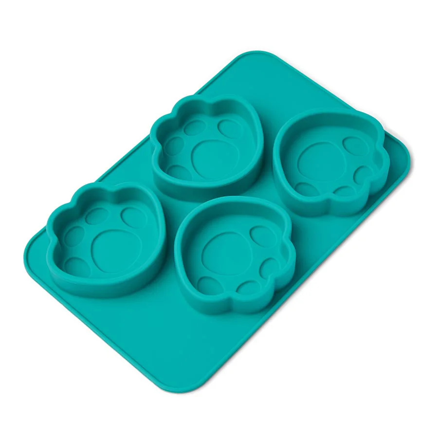 Soft Sunny Daze Paw Print Ice Cube Mold Classic