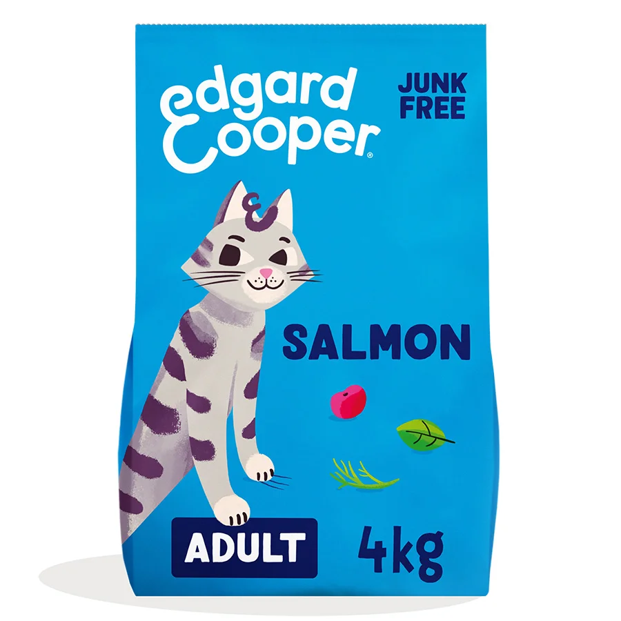 Dependable Edgard Cooper Grain Adult Dry Cat Food Salmon 4kg Official