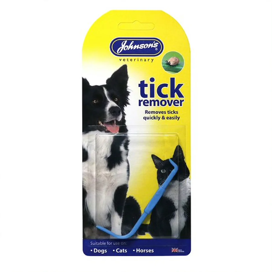 Fashionable Johnsons Tick Remover for Cats， Dogs Horses Refined