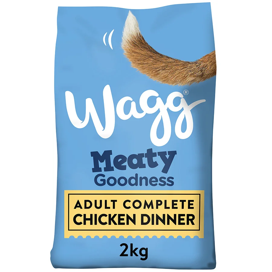 Luxury Wagg Meaty Goodness Complete Adult Dry Dog Food Chicken 2kg Specialty