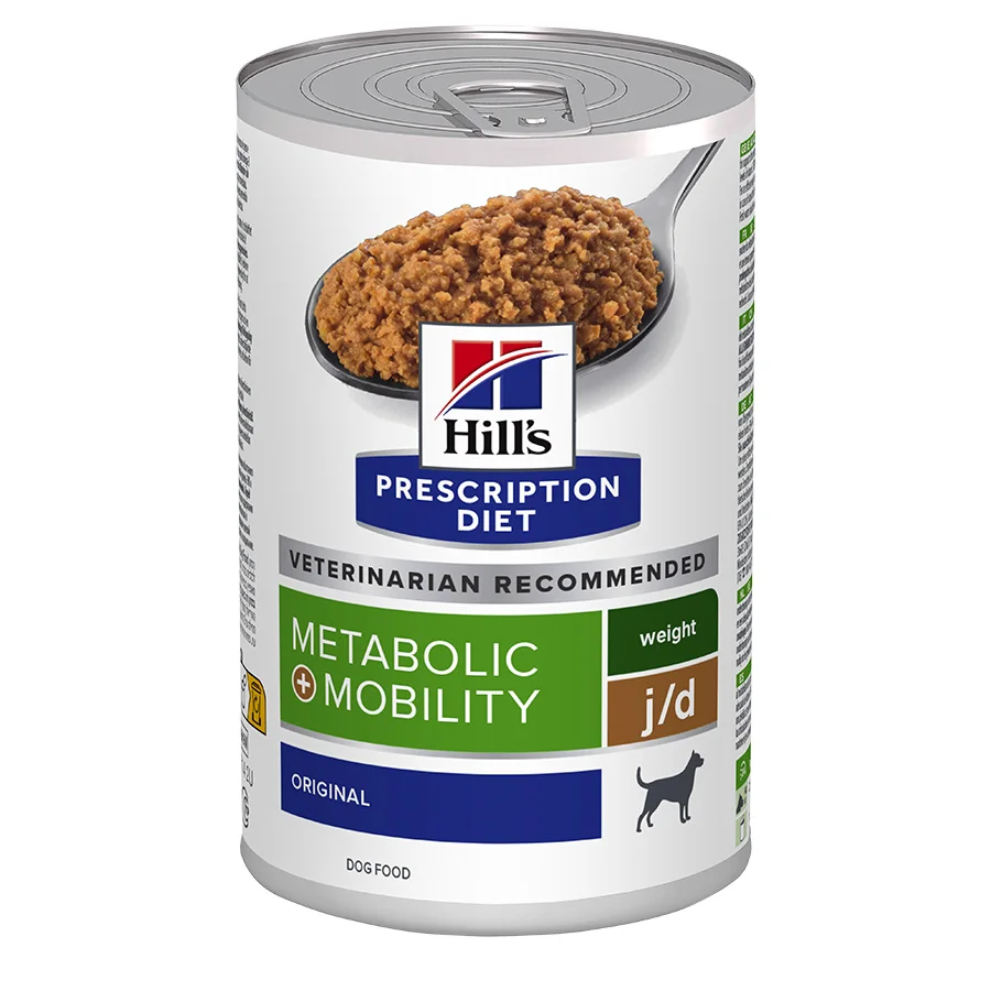 Premium Hill x27 s Prescription Diet Metabolic Mobility Wet Dog Food 12x370g Luxury