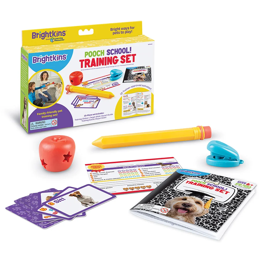 Refined Brightkins Pooch School Dog Training Set Toy Unique