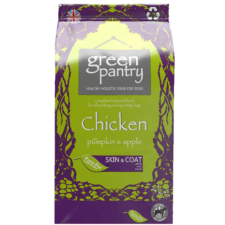 Prestigious Green Pantry Adult Dry Dog Food Chicken with Pumpkin Apple Verified