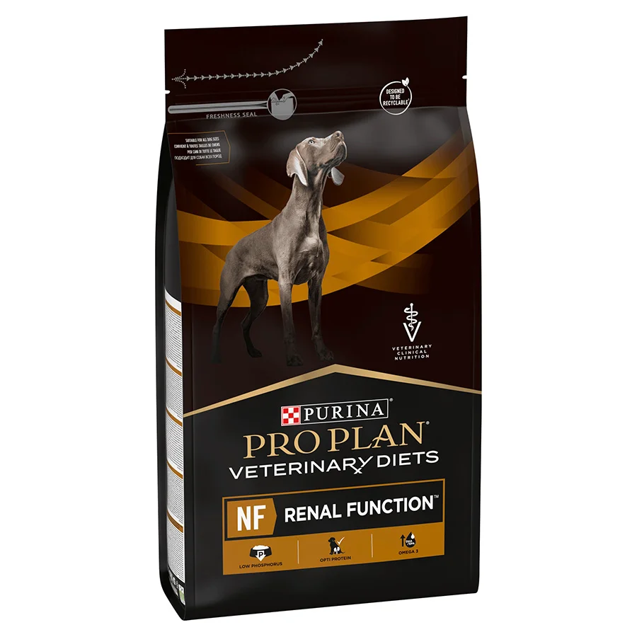 Trendy Pro Plan Vet Diet NF Renal Function Adult Dry Dog Food 3kg Consistent