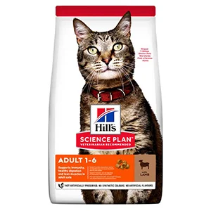 Soft Hill x27 s Science Plan Dry Adult Cat Food Lamb Rice Flavour 3kg Effective