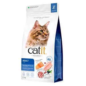 User-Friendly Catit Recipes Dry Adult Cat Food Poultry with Ocean Fish 2kg Certified