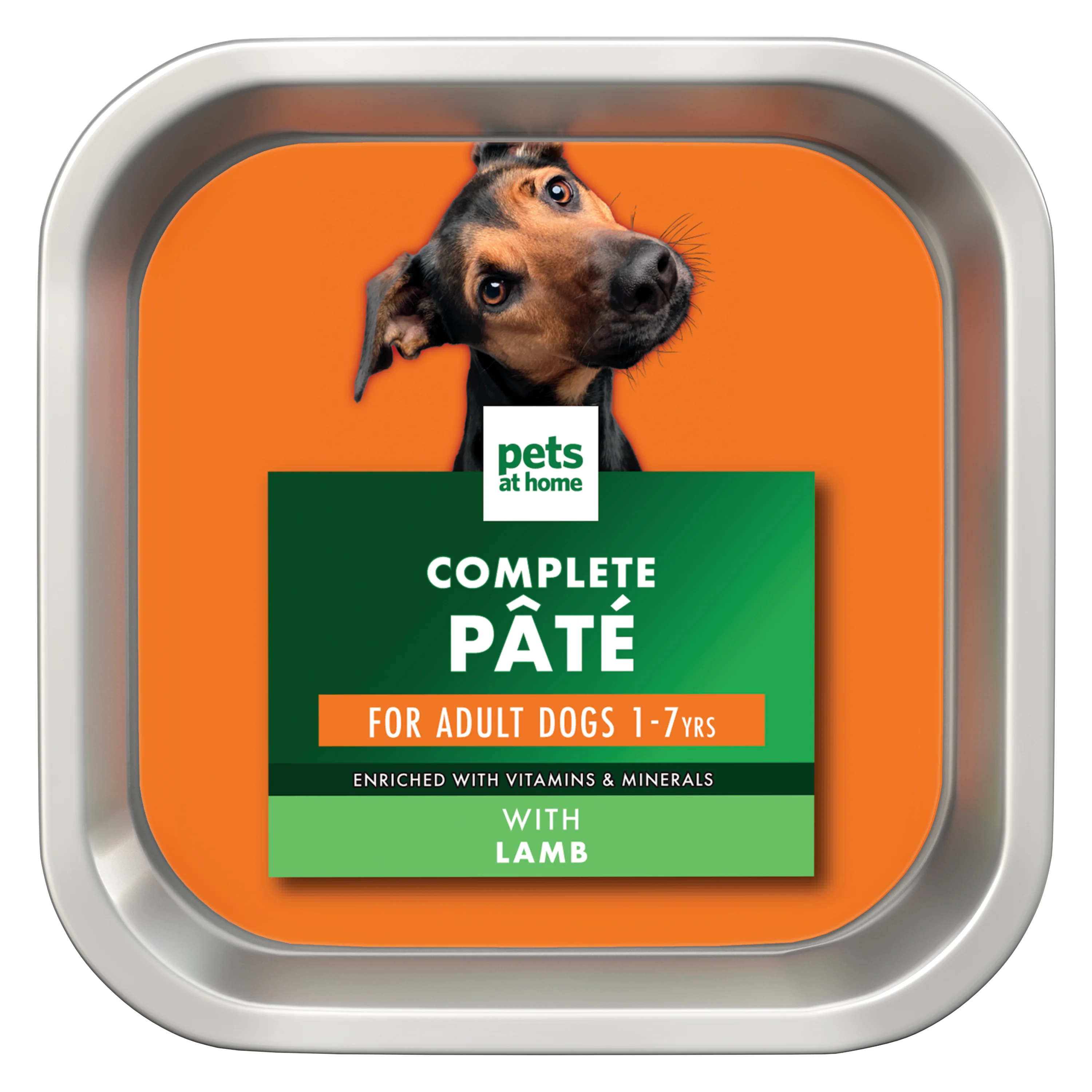 Long-Lasting Pets at Home Complete Pate Adult Wet Dog Food Lamb Classic