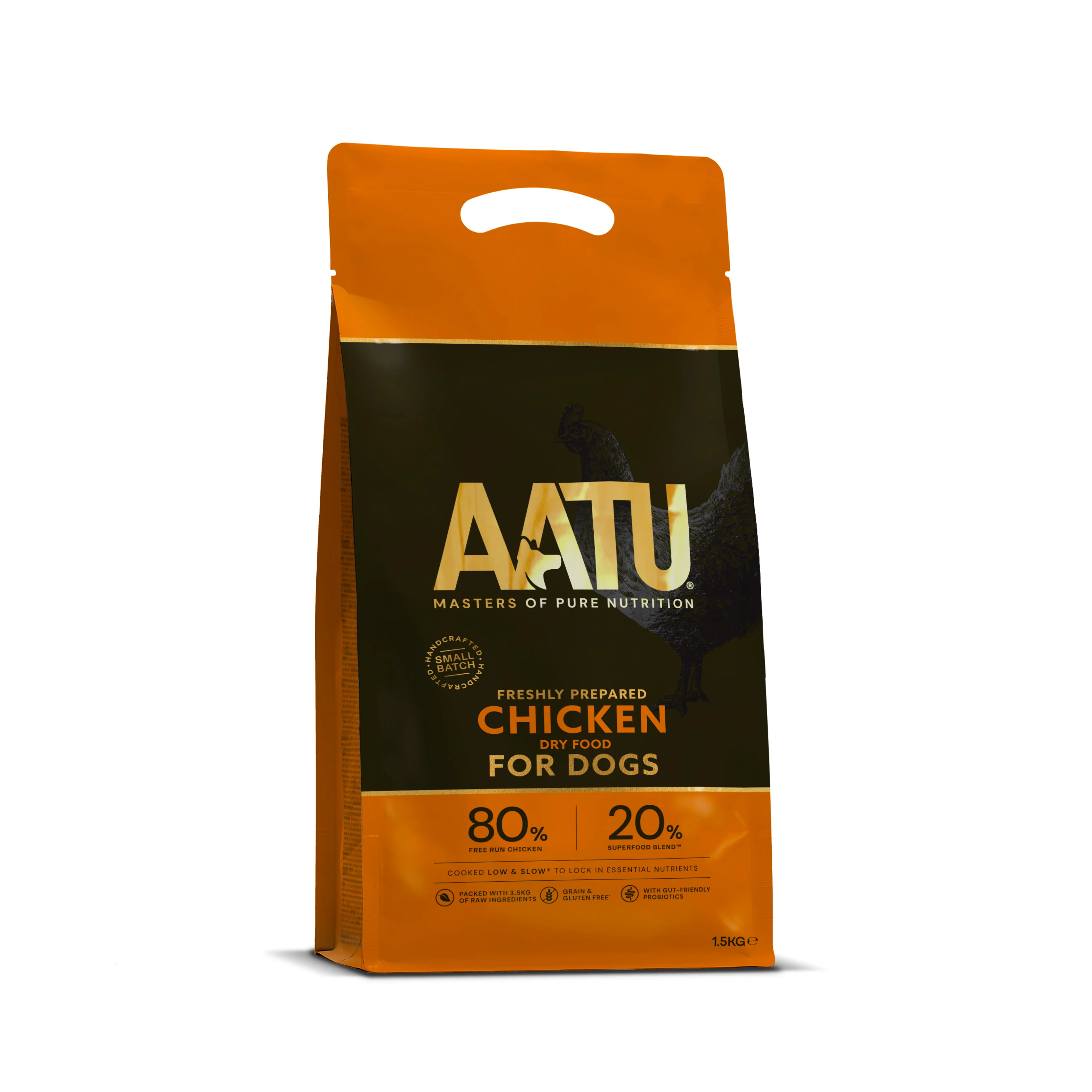 Official AATU 80 20 Adult Dry Dog Food Chicken Powerful