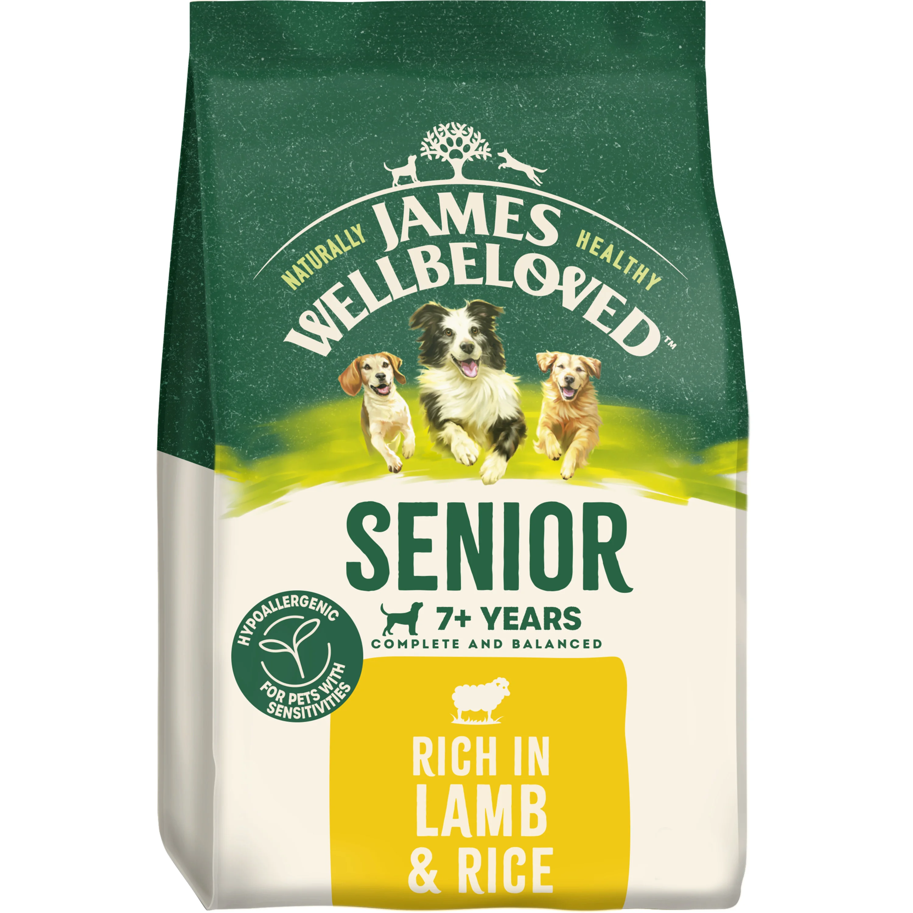 Verified James Wellbeloved Senior Dry Dog Food Lamb Rice High-Performance
