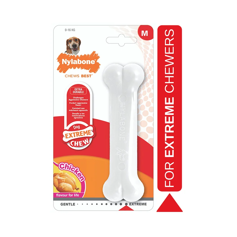 Responsible Nylabone Chicken Bone Dog Toy Small Top-Quality